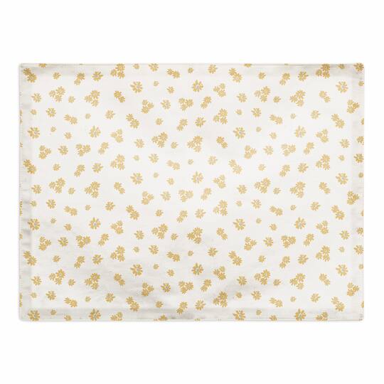Daisy Pattern Cotton Twill Placemat